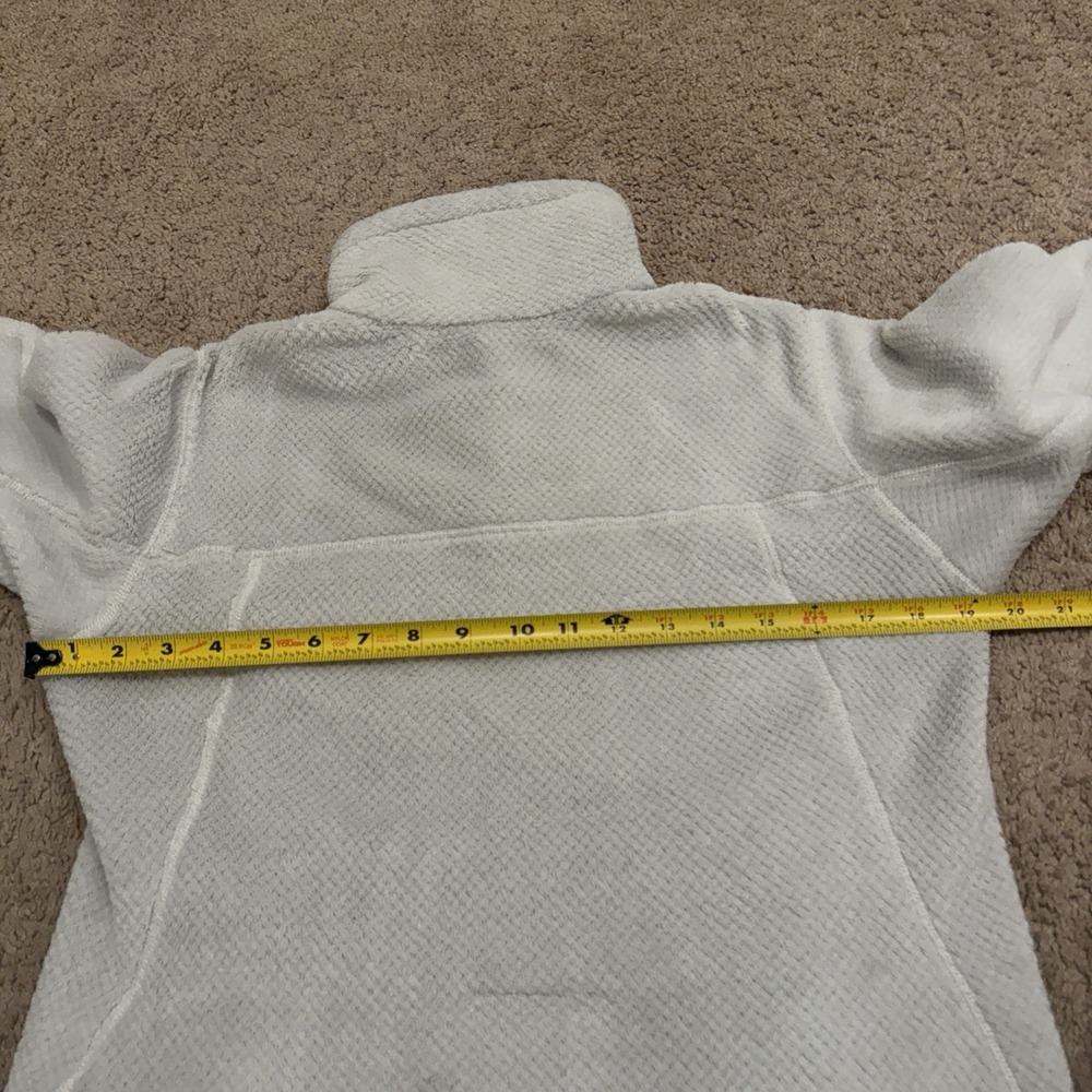 Patagonia ReTool Snap-T Pullover Fleece Sweatshirt Womens Small White Polartec - Picture 6 of 8
